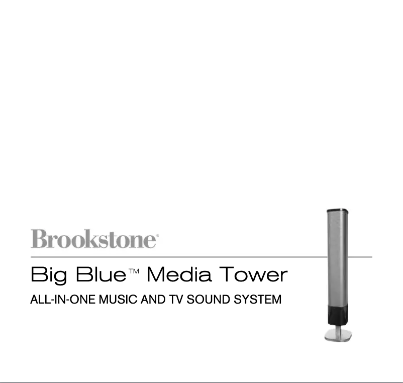 Page n°1 - Manuel utilisateur Brookstone Big Blue