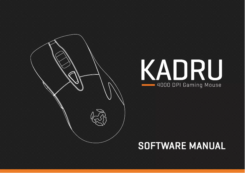 Page n°1 - Manuel utilisateur Krom Kadru