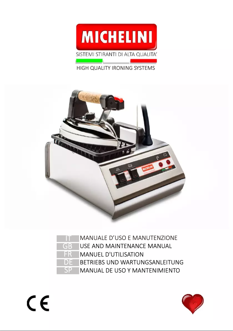 Page 1 de la notice Manuel utilisateur Michelini A-8EJ