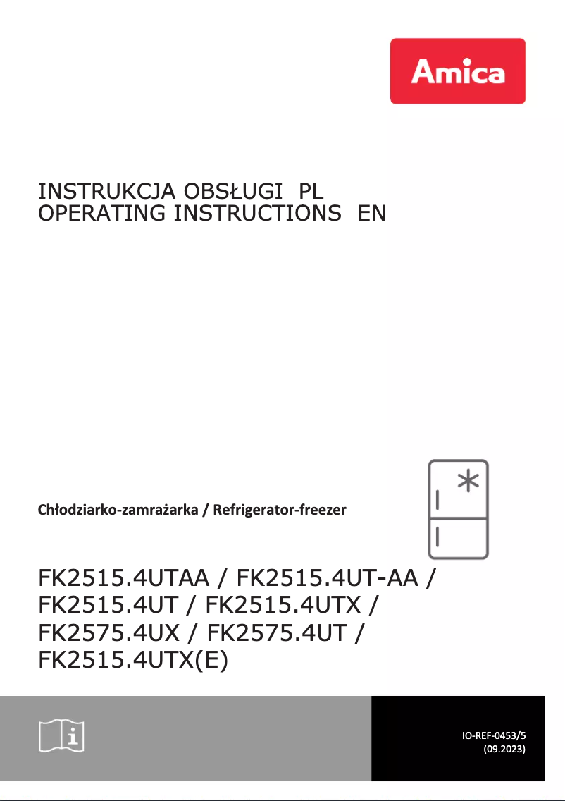 Image de la première page du manuel de l'appareil FK2515.4UTXAA