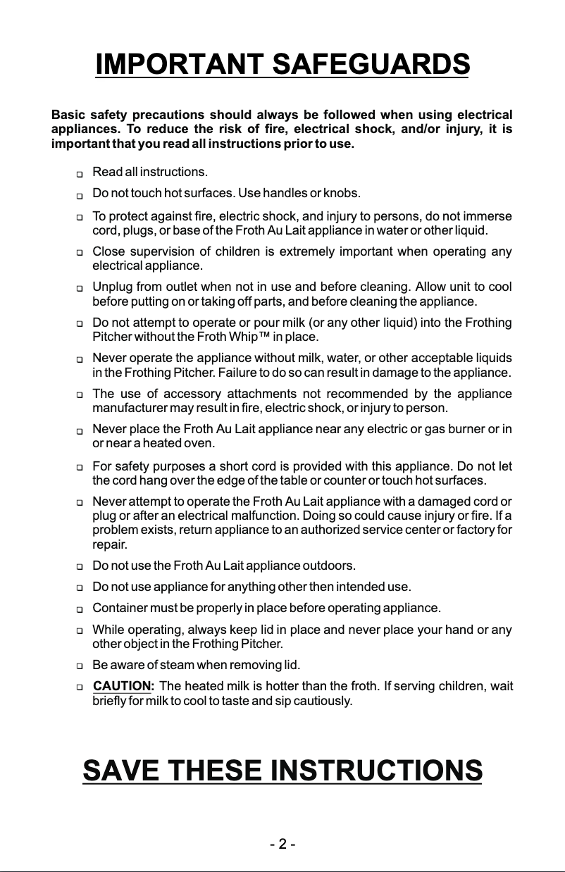 Image de la première page du manuel de l'appareil 42410