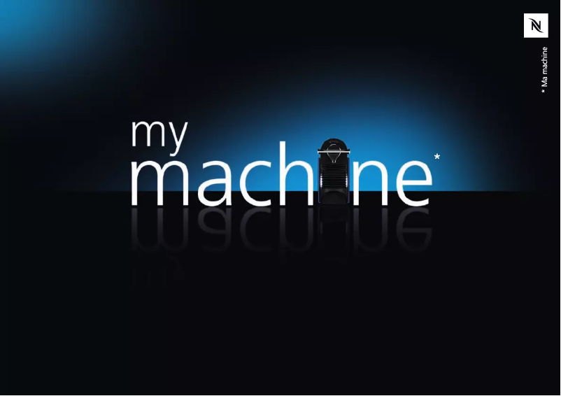 Page 1 de la notice Manuel utilisateur Nespresso Pixie