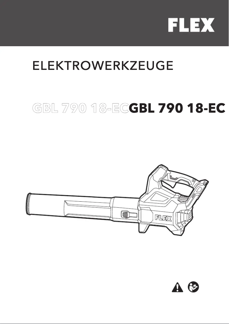Image de la première page du manuel de l'appareil GBL 790 18-EC