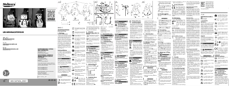 Image de la première page du manuel de l'appareil IAN 347456