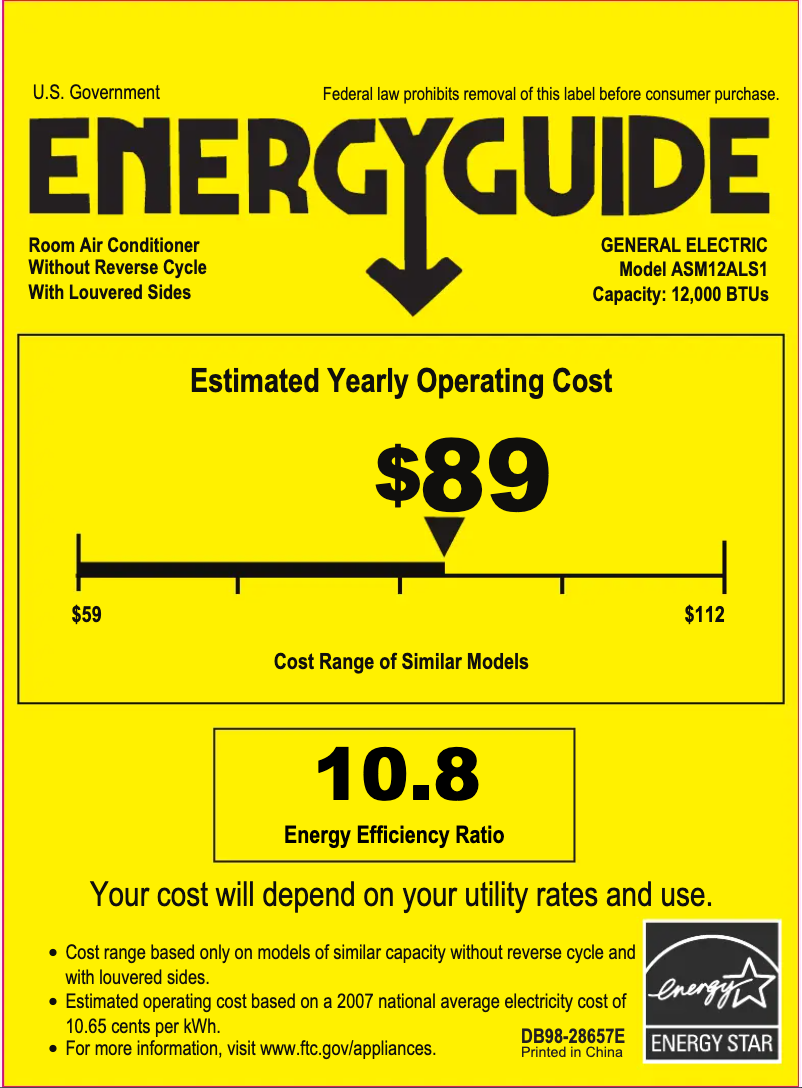 Image de la première page du manuel de l'appareil ASM12AL