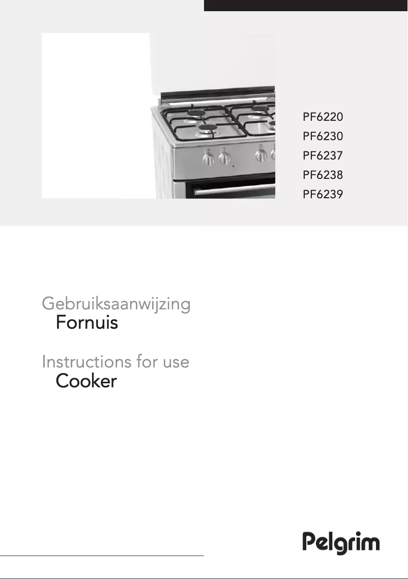 Image de la première page du manuel de l'appareil PF6220WIT