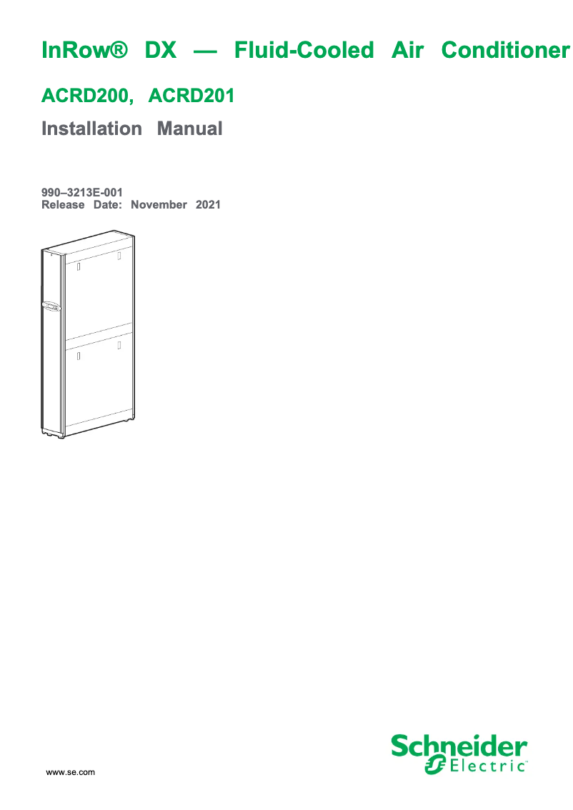Image de la première page du manuel de l'appareil ACRD200