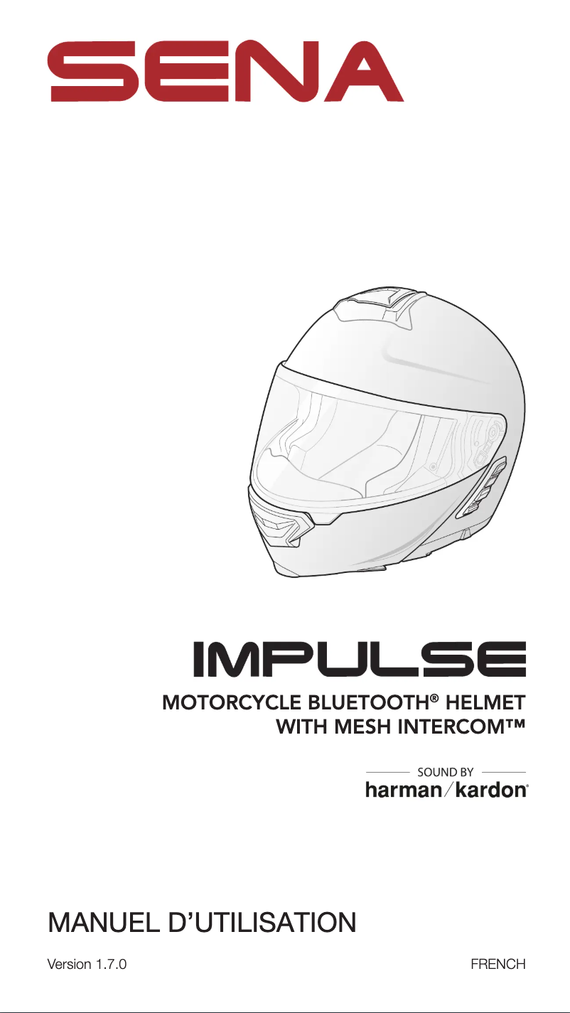 Page 1 de la notice Manuel utilisateur Sena Impulse