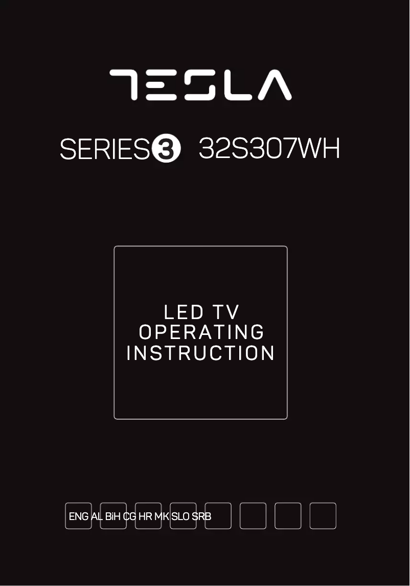 Image de la première page du manuel de l'appareil 32S307WH