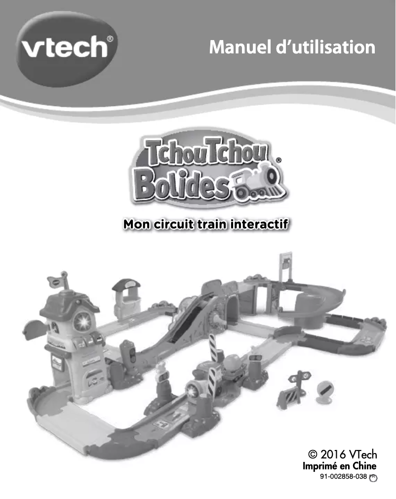 Página 1 del manual Manual de usuario Vtech Mon circuit train interactif