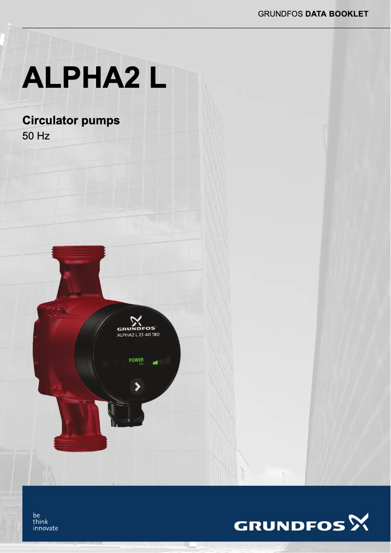 Image de la première page du manuel de l'appareil Alpha2 L