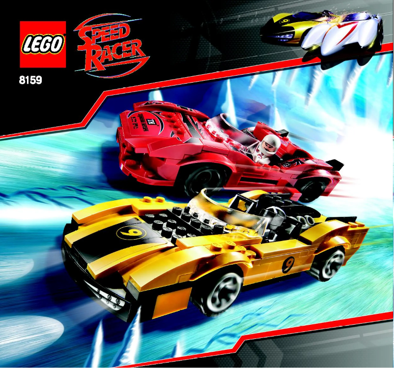 Page 1 de la notice Manuel utilisateur Lego Racer X & Taejo Togokahn