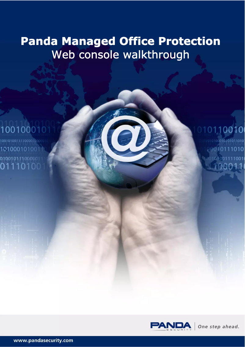 Image de la première page du manuel de l'appareil Cloud Office Protection