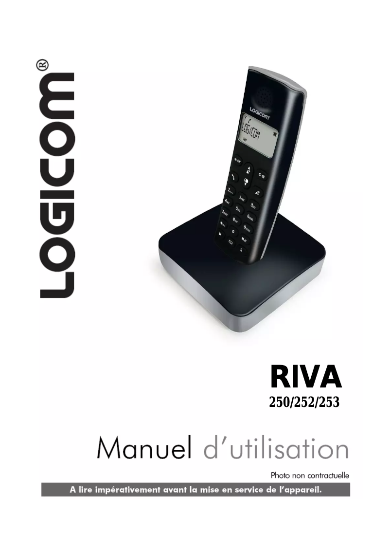 Imagen de la primera página del manual del dispositivo Riva 250