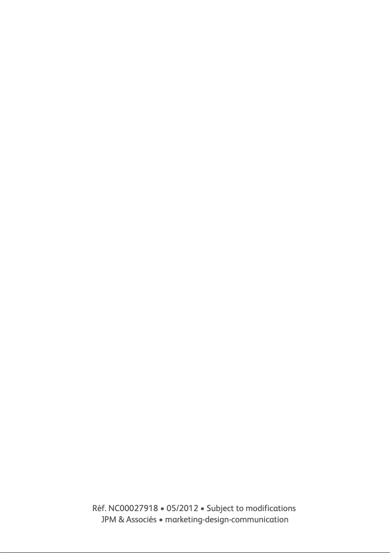 Page n°1 - Manuel utilisateur Tefal Cereal & Co RK202