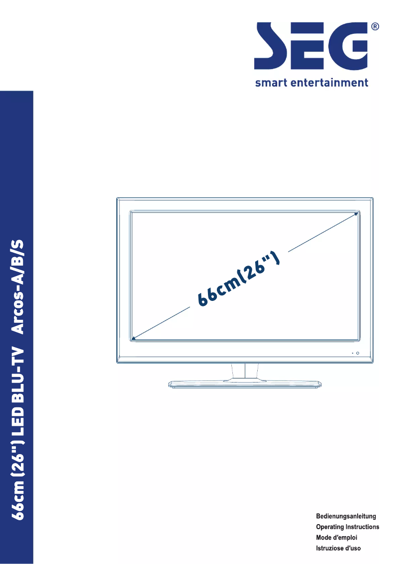 Image de la première page du manuel de l'appareil Arcos