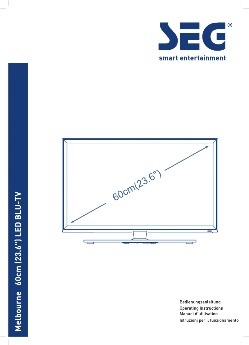 Page 1 de la notice Manuel utilisateur SEG Melbourne