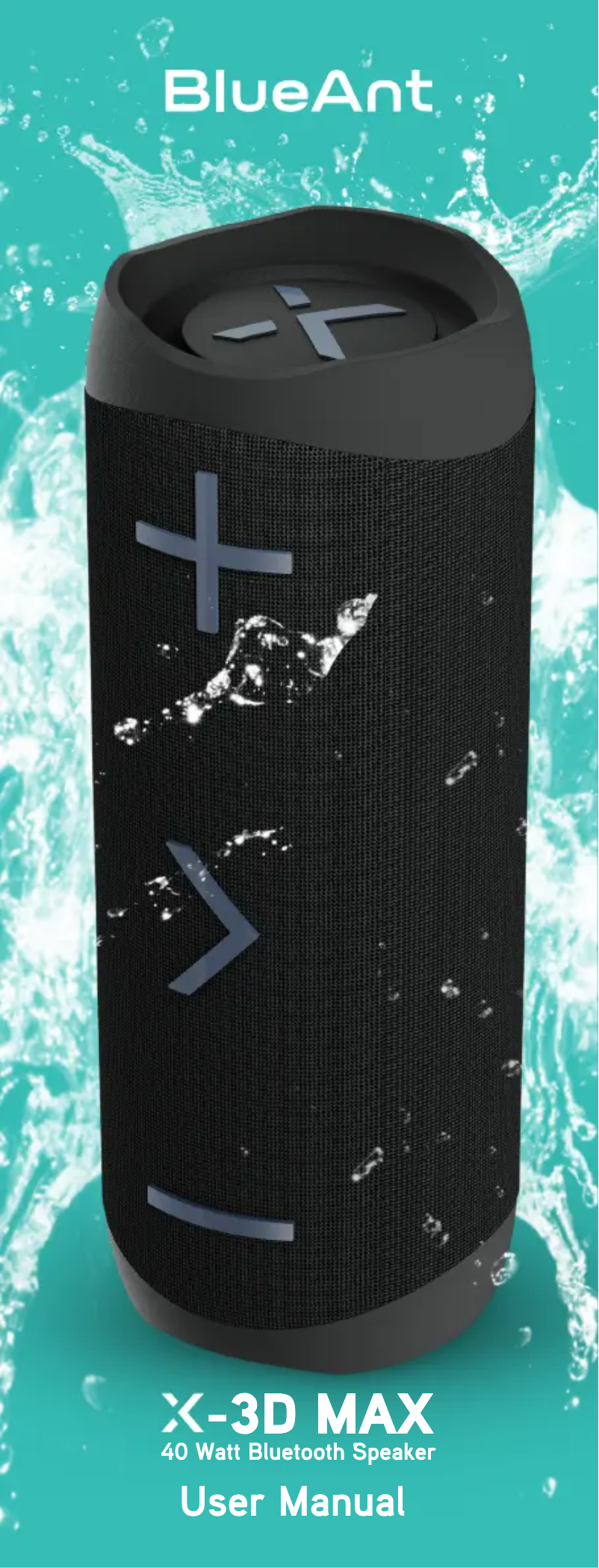 Image de la première page du manuel de l'appareil X-3D MAX