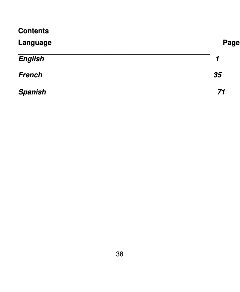 Image de la première page du manuel de l'appareil WS-9121U-IT