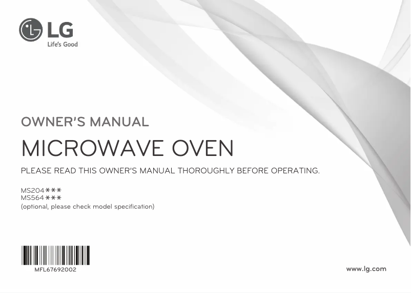 Image de la première page du manuel de l'appareil MS5642XM