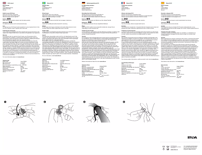 Image de la première page du manuel de l'appareil Pro Line SL10