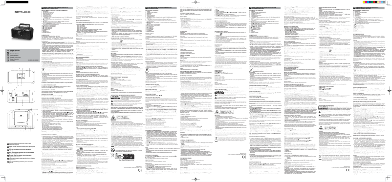 Page 1 de la notice Manuel utilisateur Muse M-32 DB