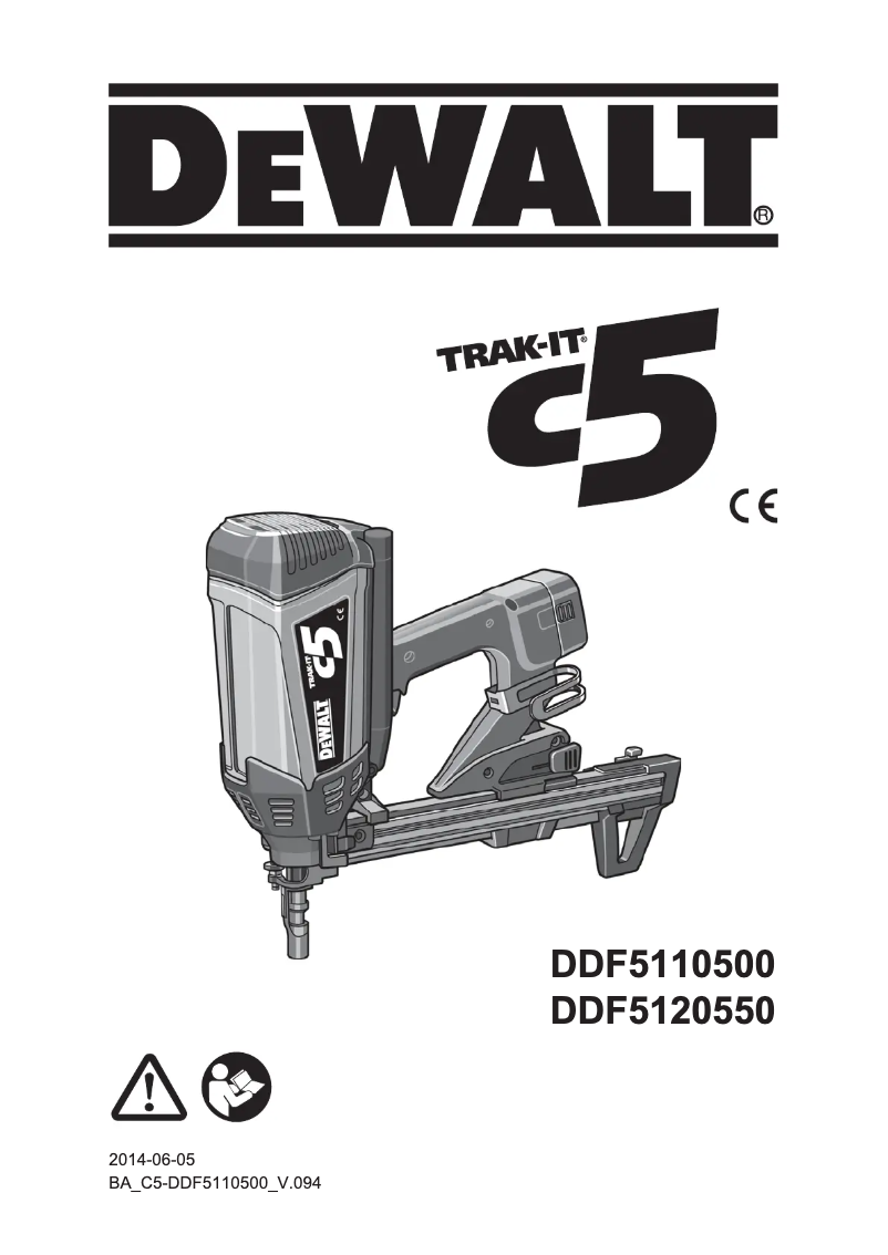 Page n°1 - Manuel utilisateur DeWalt DDF5120550