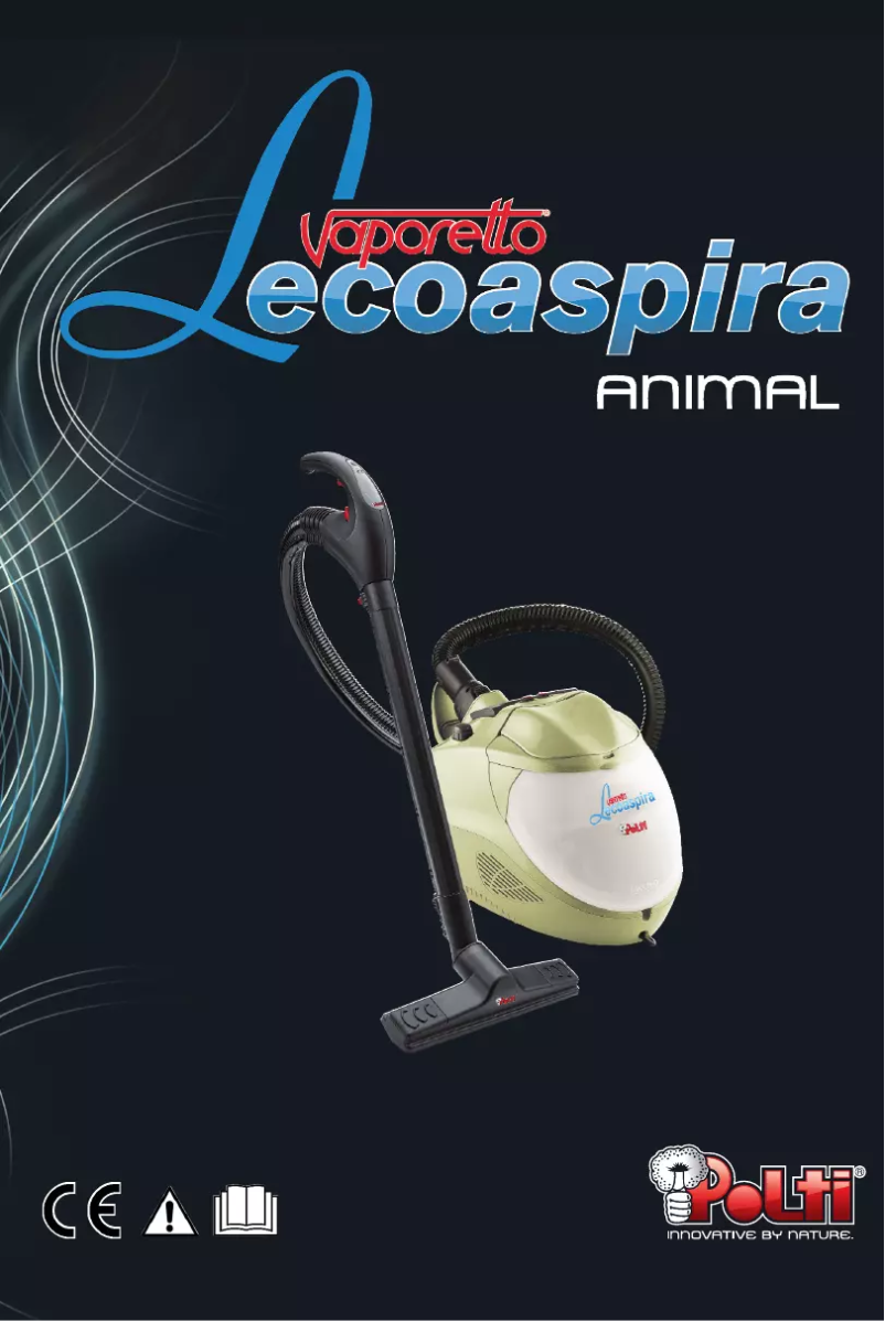 Page n°1 - Manuel utilisateur Polti Animal