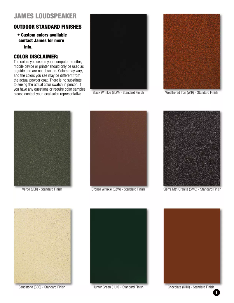 Page 1 de la notice Manuel utilisateur James 42AT4