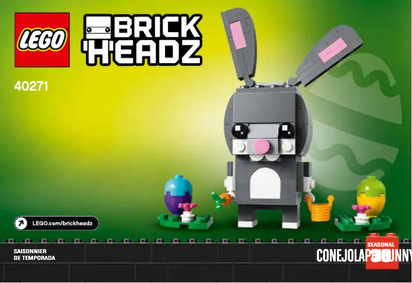 Page n°1 - Manuel utilisateur Lego Brickheadz 40271