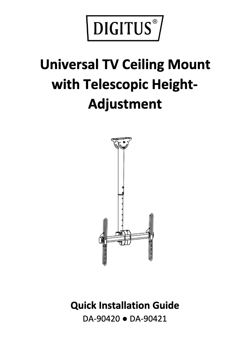 Page n°1 - Manuel utilisateur Digitus DA-90420