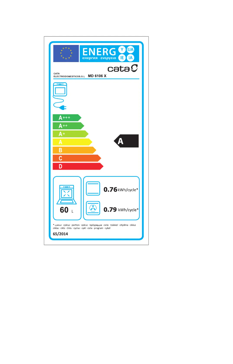 Image de la première page du manuel de l'appareil MD 6106 X
