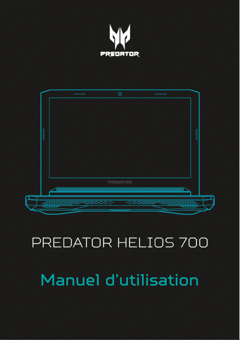Imagen de la primera página del manual del dispositivo Predator Helios 700