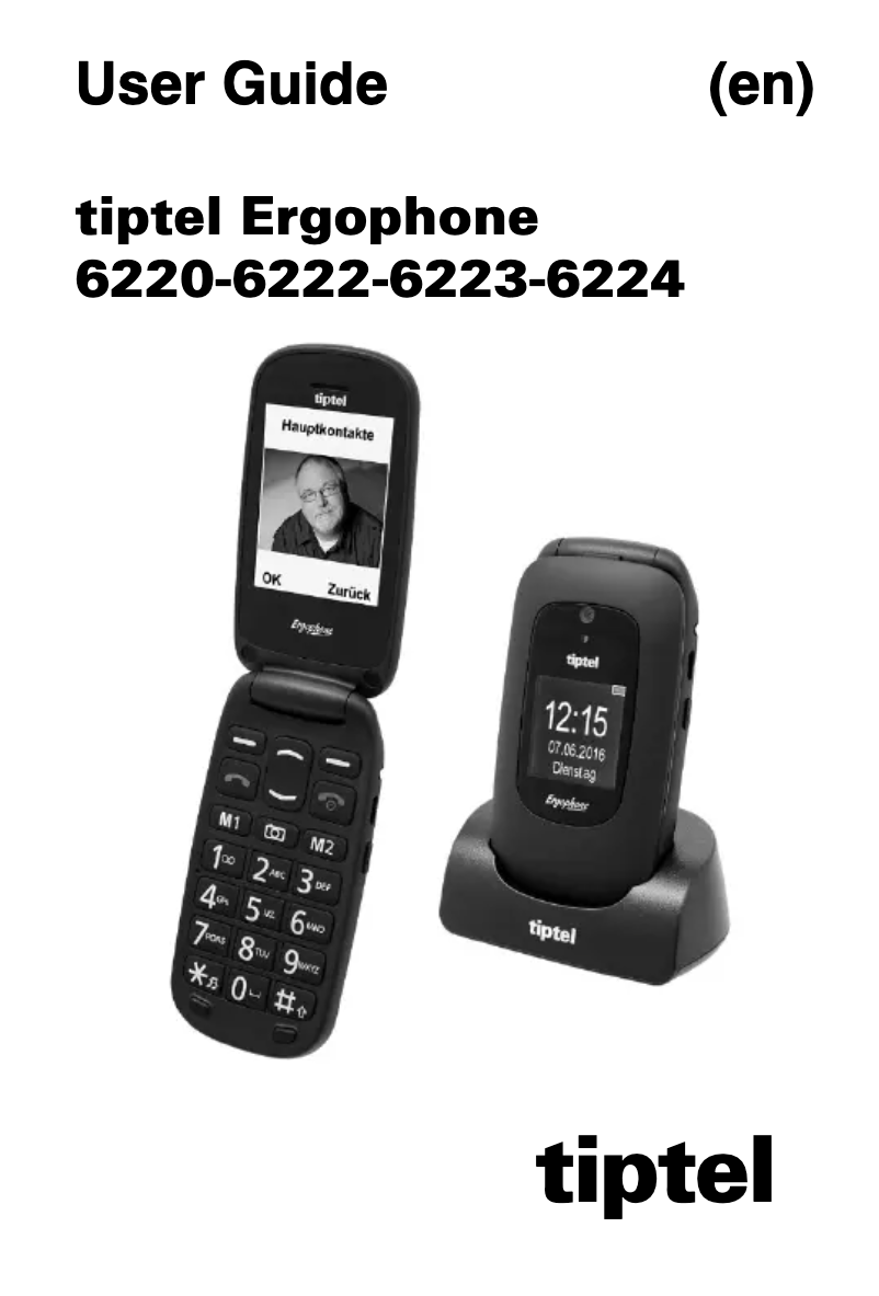 Image de la première page du manuel de l'appareil Ergophone 6223