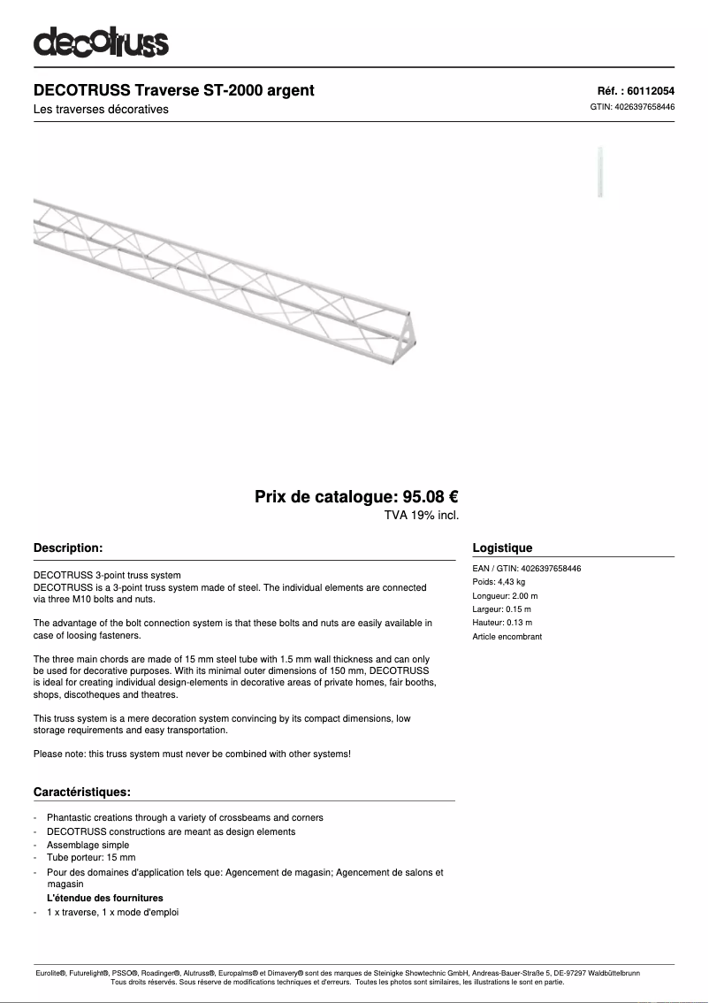 Image de la première page du manuel de l'appareil Quad ST-2000