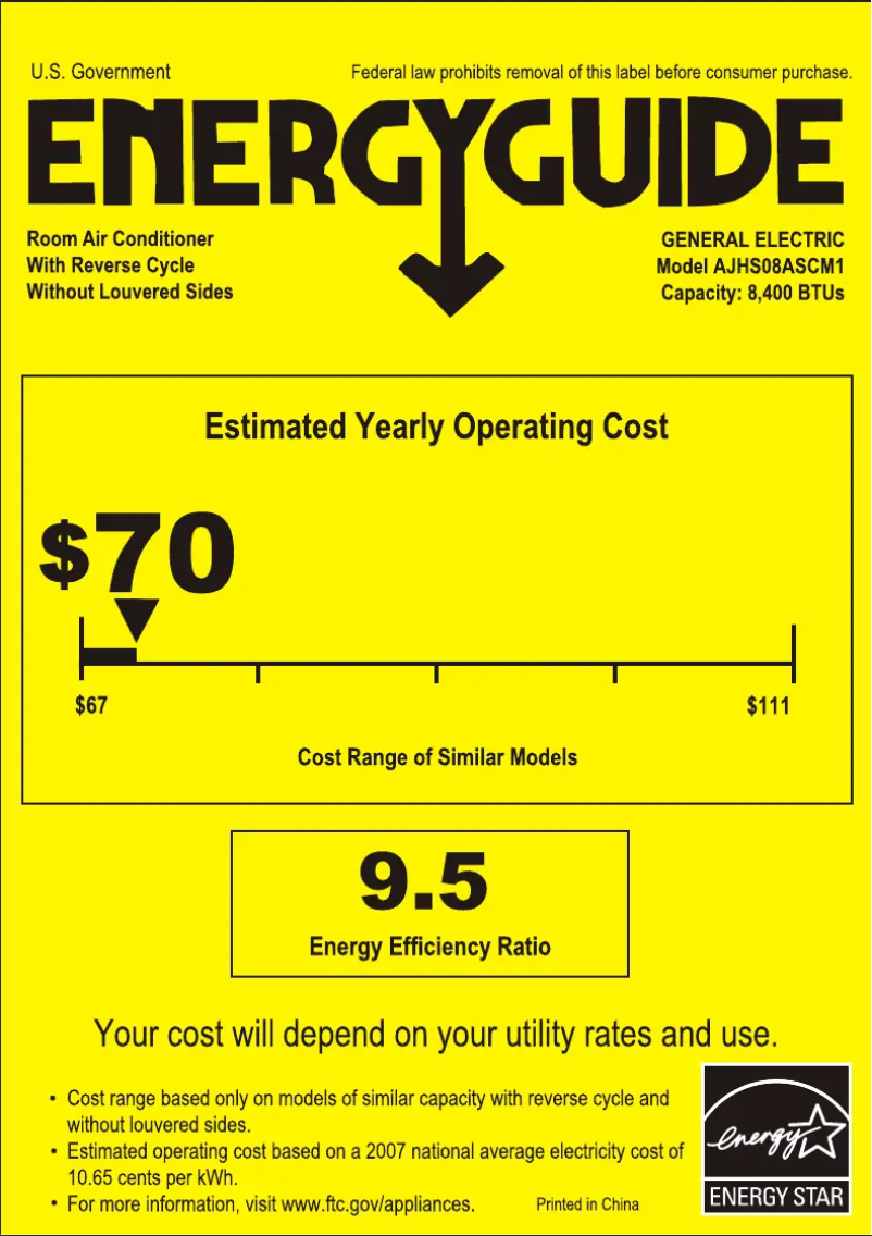 Image de la première page du manuel de l'appareil AJHS08ASC