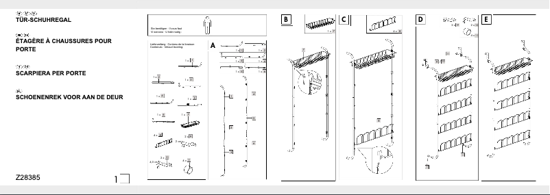 Page 1 de la notice Manuel utilisateur Ordex Z28385