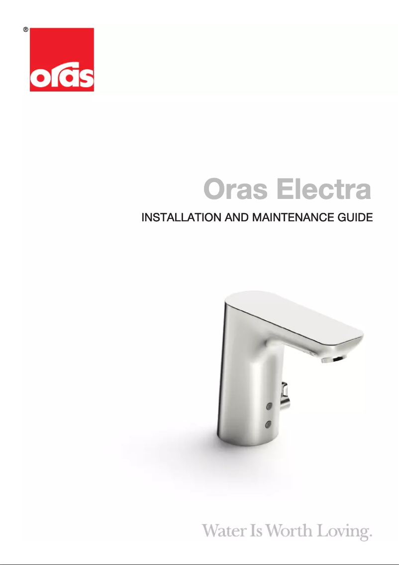 Page n°1 - Manuel utilisateur Oras Electra 6151F