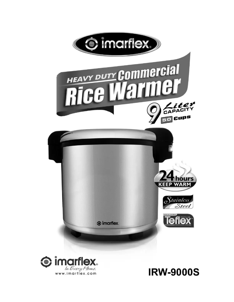 Page 1 de la notice Manuel utilisateur Imarflex IRW-9000S