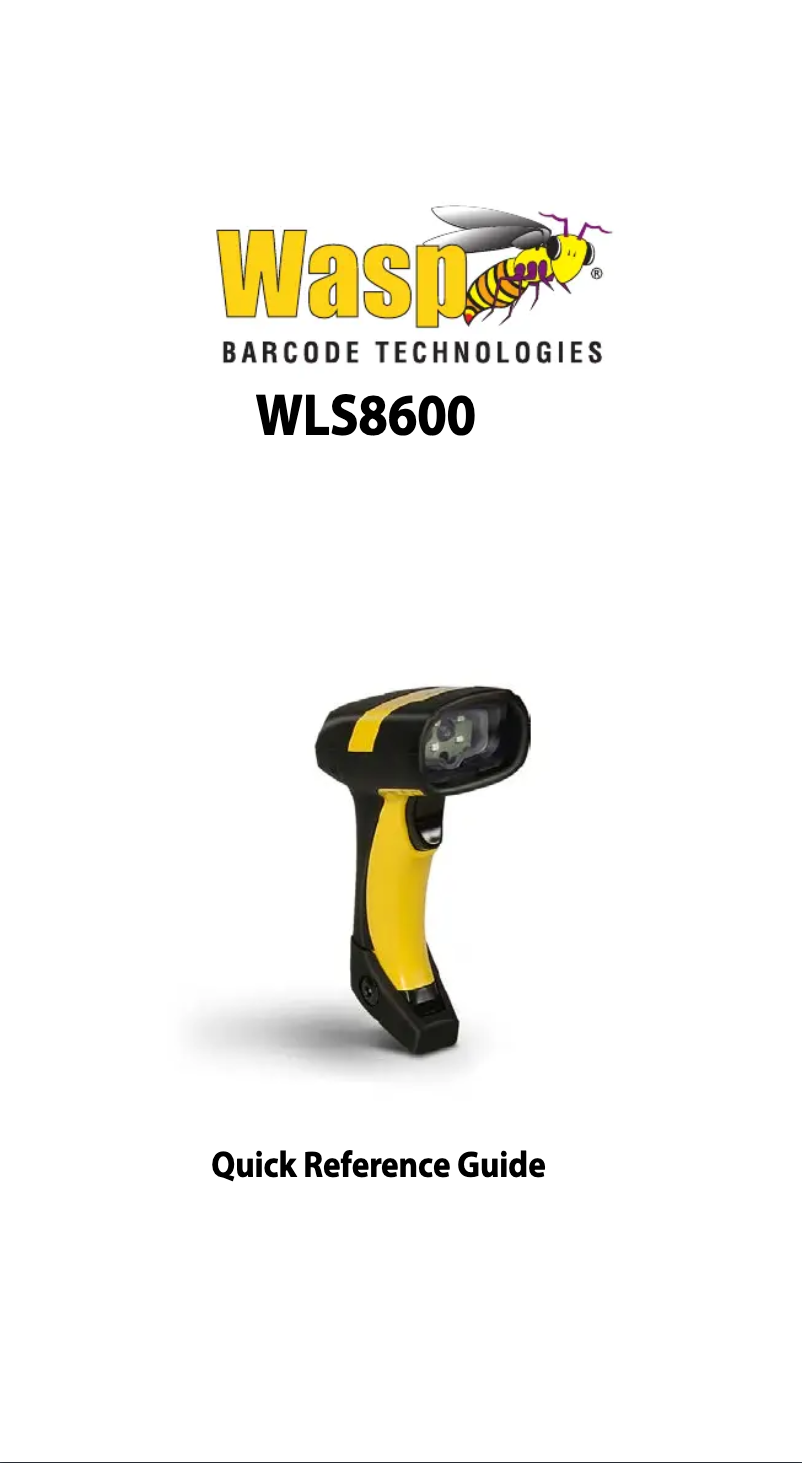 Page 1 de la notice Manuel utilisateur Wasp WLS8600