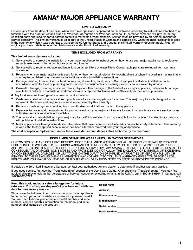 Image de la première page du manuel de l'appareil AGR4230BAW