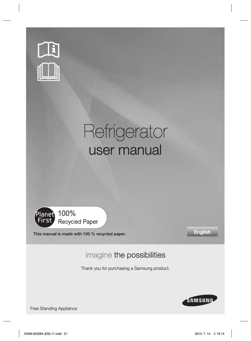 Page n°1 - Manuel utilisateur Samsung RS21HDTPN