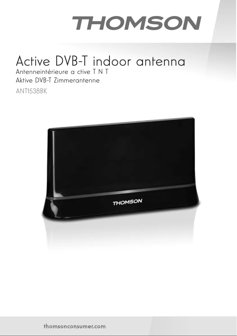 Page 1 de la notice Manuel utilisateur Thomson ANT1538BK