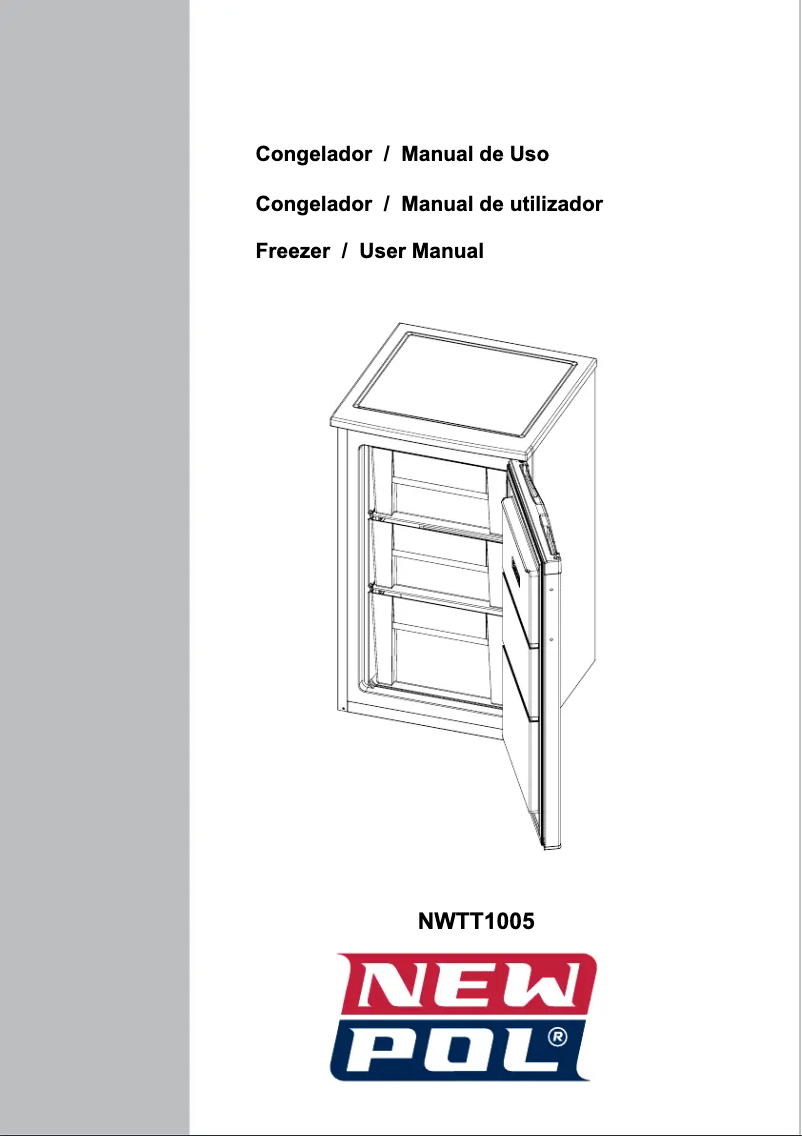 Page n°1 - Manuel utilisateur New Pol NWTT1005