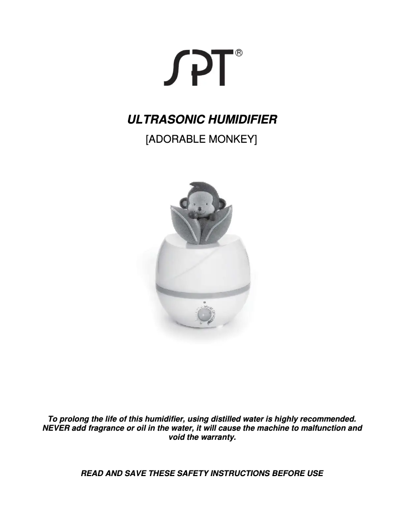 Image de la première page du manuel de l'appareil SU-2541