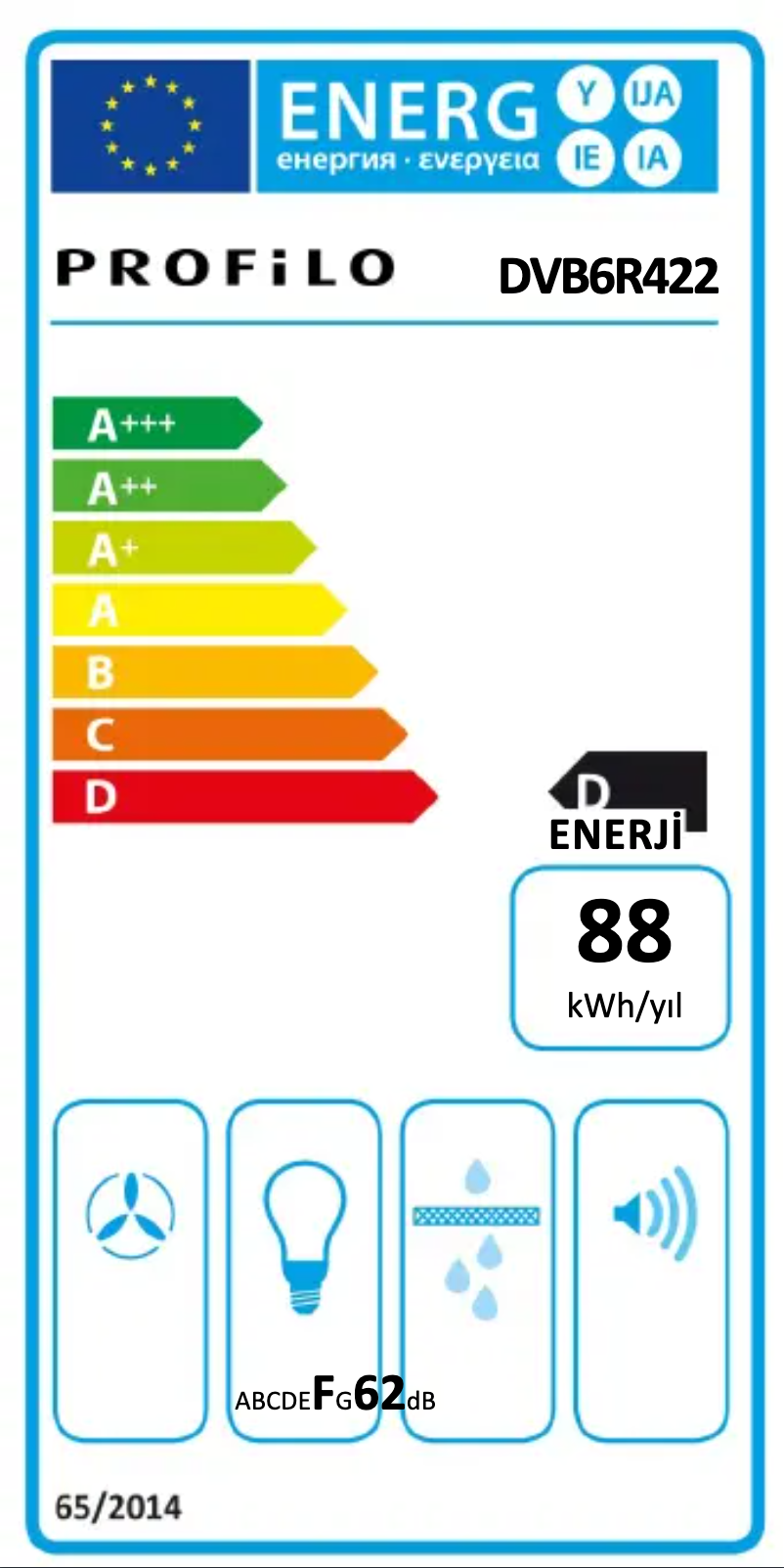 Image de la première page du manuel de l'appareil DVB6R422