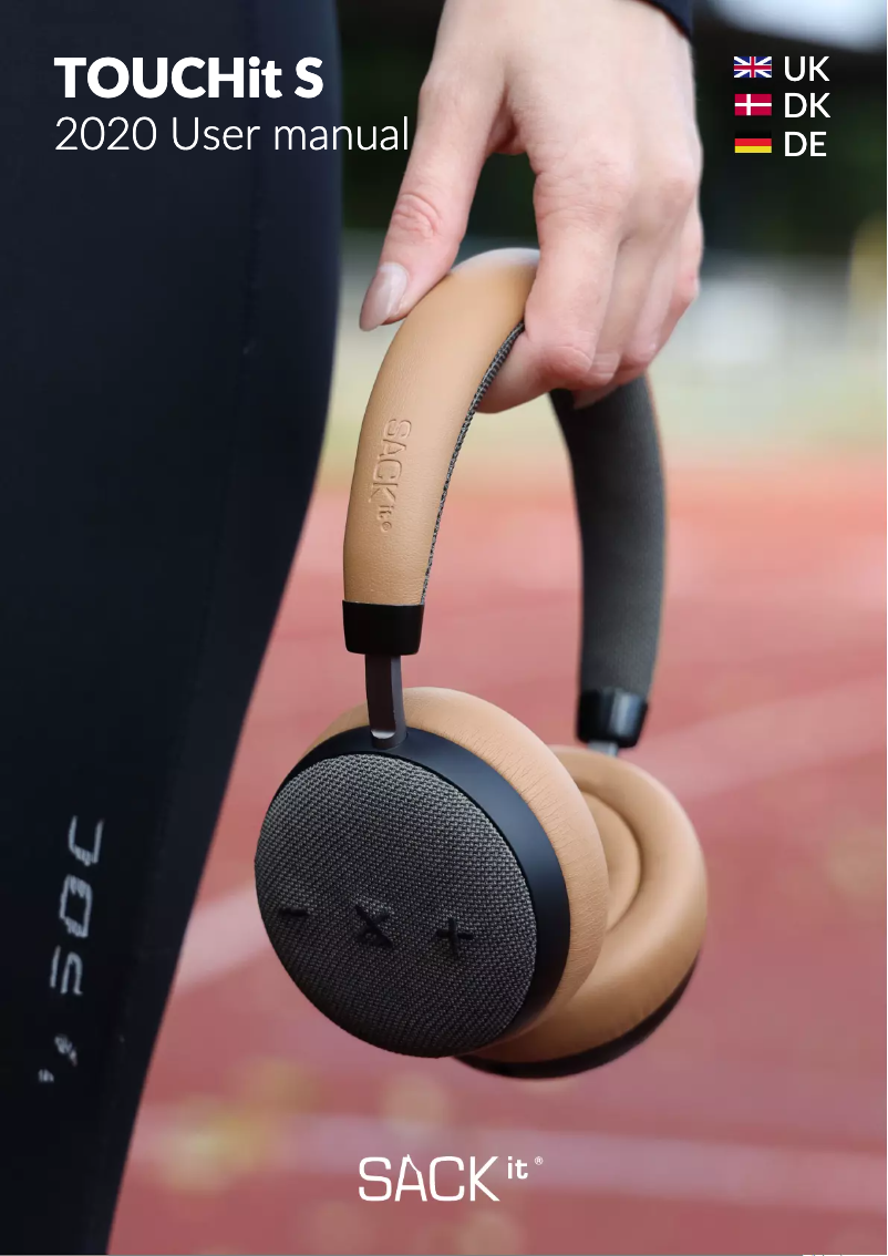 Page 1 de la notice Manuel utilisateur SACK it TOUCHit S
