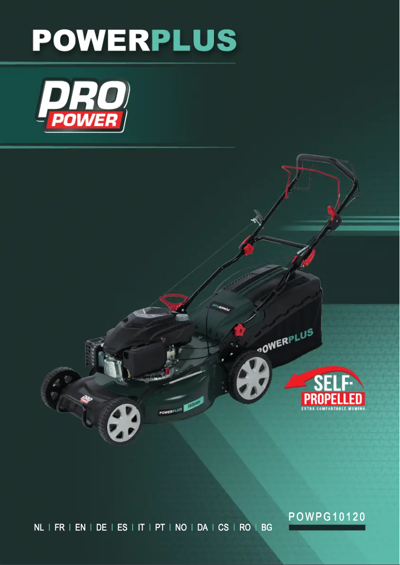 Page 1 de la notice Manuel utilisateur PowerPlus POWPG10120