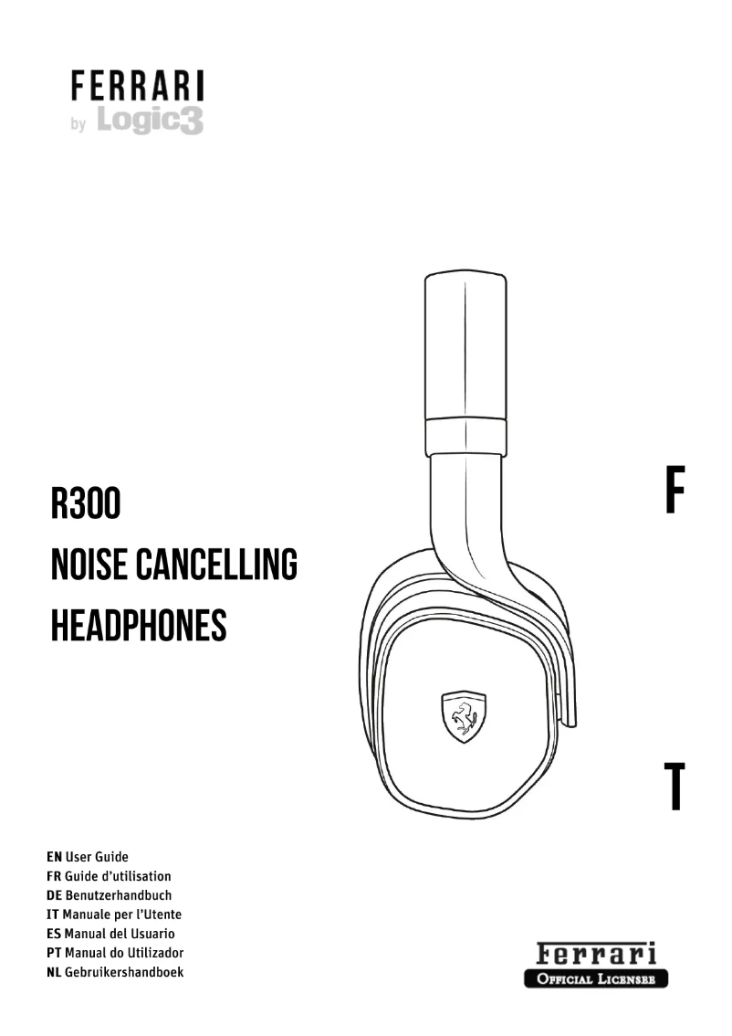 Page 1 de la notice Manuel utilisateur Ferrari by Logic3 Scuderia R300