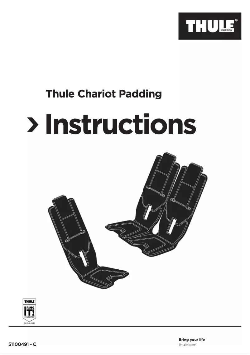 Page n°1 - Manuel utilisateur Thule Chariot Padding